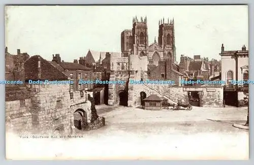 R768984 York Bootham Bar and Minster Dainty Series