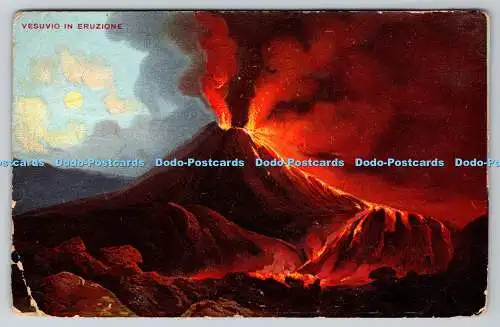 R770710 Vesuvio in Eruzione S Hildesheimer und Co Ltd 1907