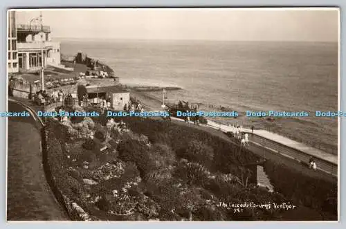 R769049 Ventnor The Lizard Gardens PM Bournemouth Poole 1948