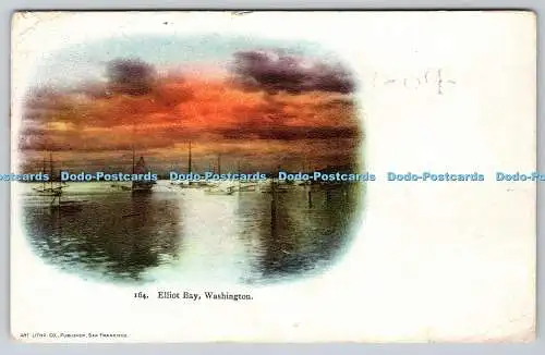 R770730 Washington Elliot Bay Art Litho Co 1903