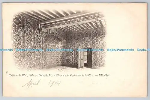 R769054 Chateau de Blois Aile de Francois Ier Chambre de Catherine de Medicis ND