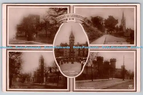 R769059 Ansichten des Leicester Clock Tower W H S und S L Albion Echtfotoserie