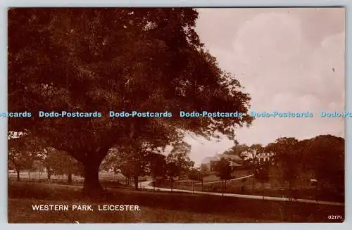 R769071 Leicester Western Park W H S und S L Albion Echtfotoserie