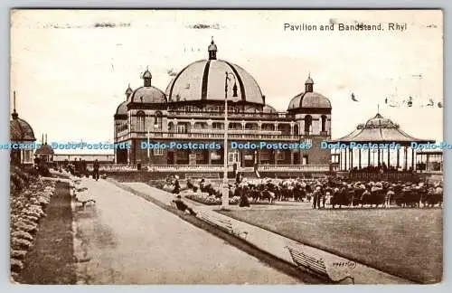 R770804 Rhyl Pavillon und Musikpavillon Valentines Serie 1919