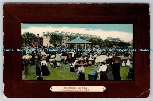 R770806 Southend on Sea Bandstand on the Cliff Woolstone Bros Milton Artlette Gl