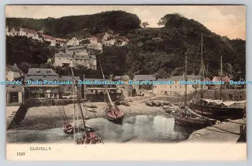 R769135 Clovelly Postkarte