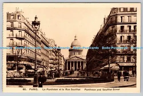 R770826 Paris Pantheon und Soufflot Street A Leconte