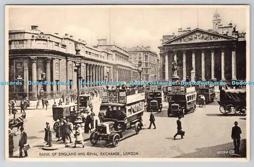 R769157 London Bank of England und Royal Exchange Valentine Bromotype Serie