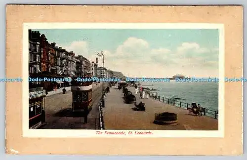 R770853 St Leonards Die Promenade Postkarte 1911