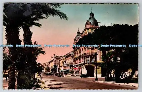 R770896 Nice The Promenade des Anglais and Ruhl Hotel Estel Lavelle and Cie