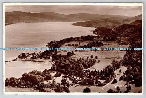 R769214 Inveraray und Loch Fyne aus Duniquaich RP 1939