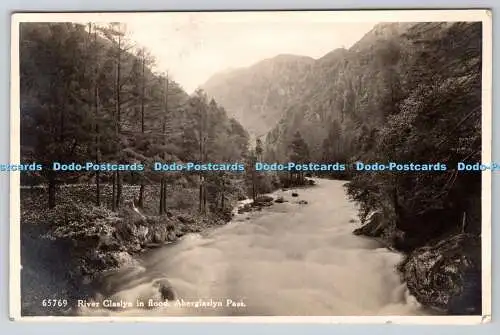 R769215 River Glaslyn in Flood Aberglaslyn Pass