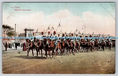 R770981 Le Caire Cavalerie Egyptienne Cairo Postcard Trust