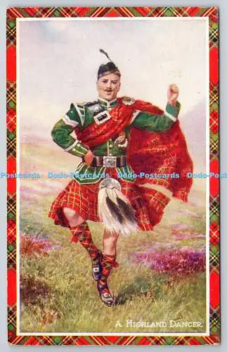 R771059 A Highland Dancer Valentine and Sons Ltd Scottish Studies