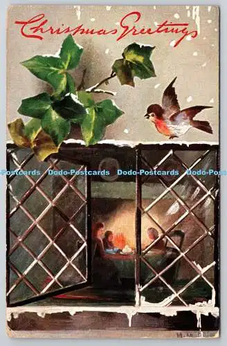 R771169 Weihnachtsgrüße Raphael Tuck und Söhne Oilette Postkarte 8418 1906