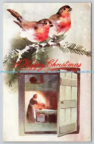 R771170 Frohe Weihnachten Weihnachtskarten Raphael Tuck und Söhne Oilette Postkarte 8