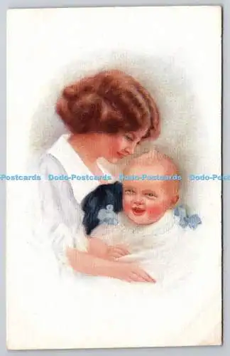 R772425 Frau mit Baby The Carlton London Serie Nr 772 2