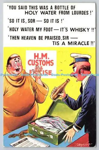 R772487 Sie sagten, dies war eine Flasche Weihwasser aus Lourdes Bamforth Holmfirth