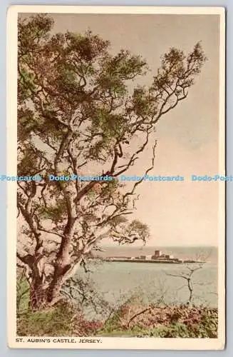 R772502 Jersey St Aubin Castle B B London British Photogravure Series