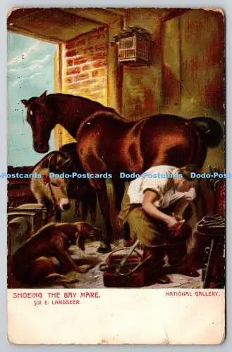 R772504 National Gallery Shoeing The Bay Mare Sir E Landseer Misch and Stock The