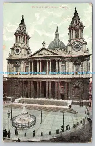 R771297 London St Paul Cathedral Postkarte