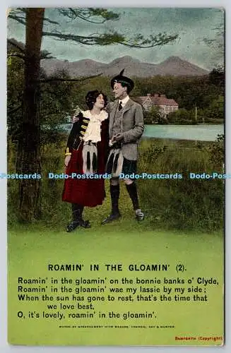 R772583 Roamin In The Gloamin Bamforth Holmfirth England New York Series No 4698