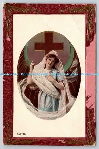 R772592 Faith Woman Julius Bendix London The Charterhouse Series No 942