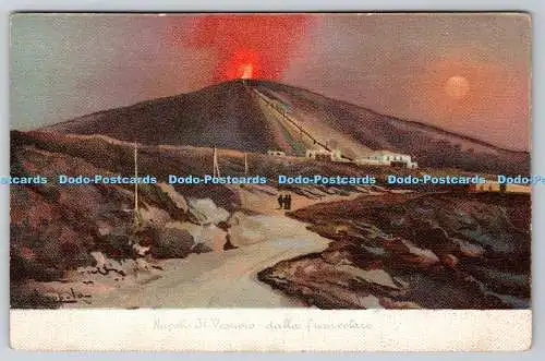 R772602 Napoli Il Vesuvio Dalla Funicolare E Ragozino Galleria Umberto