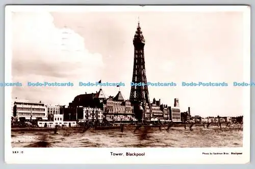 R772605 Blackpool Tower Saidman Bros RP 1952