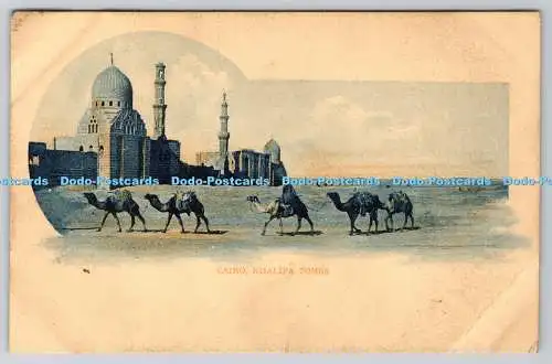 R772633 Kairo Khalifa Gräber The Cairo Postcard Trust Serie Nr. 13