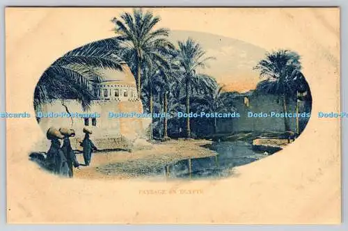 R772634 Paysage en Egypte The Cairo Postcard Trust Series No 13