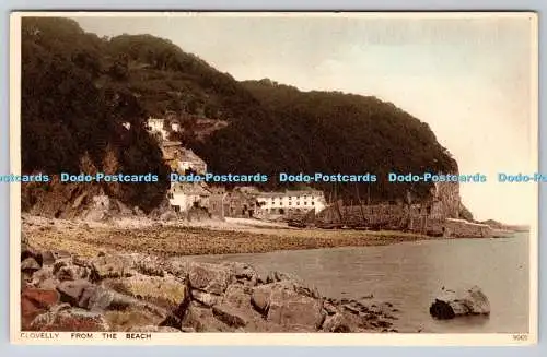 R772652 Clovelly From The Beach Photochrom Royal Tunbridge Wells All British Pro