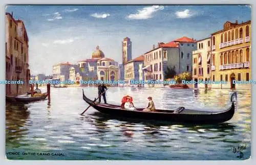 R772667 Venedig am Canal Grande Tuck Oilette The Wide Wide World Serie II 703