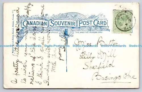 R772675 Toronto To Niagara Str Chippewa Warwick Bro Rutter Canadian Souvenir Pos