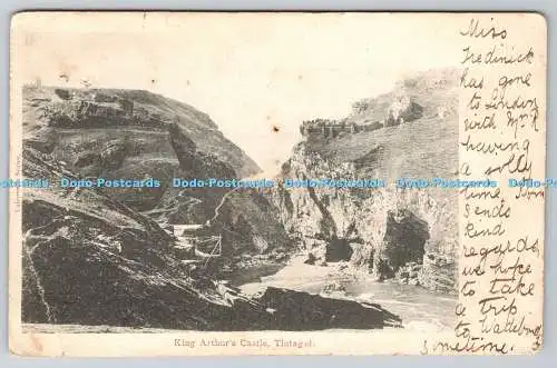 R772694 Tintagel King Arthur Castle Valentine Serie