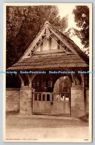 R771481 Hever Church The Lych Gate Photochrom Co Ltd