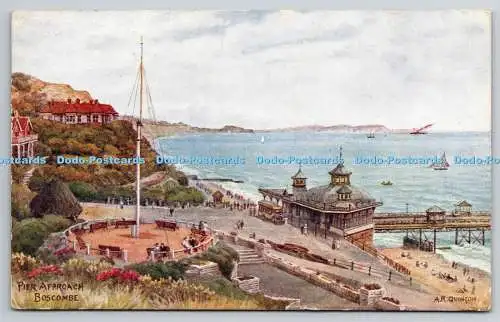 R772708 Boscombe Pier Approach J Salmon Sevenoaks England A R Quinton PM Bournem