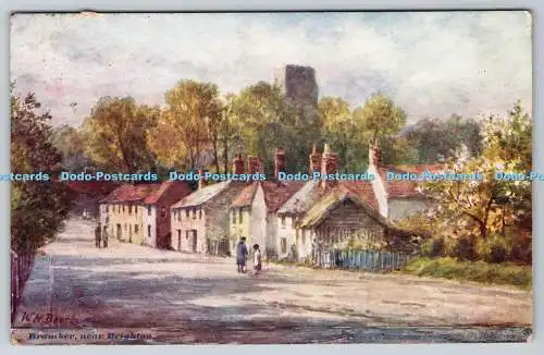 R772714 Bramber Near Brighton The Water Colour Post Card W H Borrow 1905