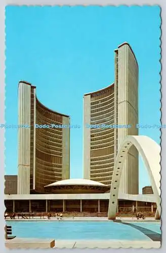 R771491 Kanada Ontario Toronto The New Ultra Modern City Hall Canadian Post Card