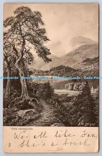 R771505 The Trossachs Tuck Art Series 646 F W Hayes 1904