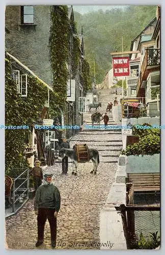 R771532 Clovelly Up Street Hartmann Postkarte