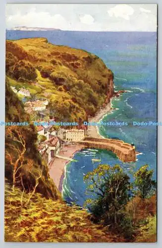 R771537 Clovelly View From Hobby Drive A Vivian Mansell London Series 2138 E W H