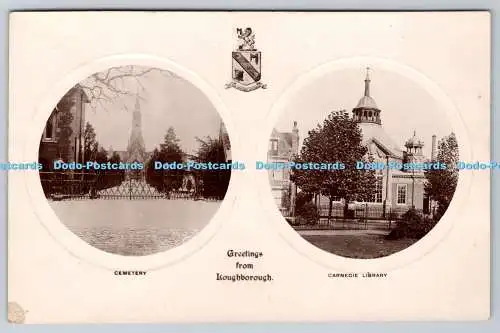 R772767 Grüße vom Loughborough Cemetery W Bates Mehrfachansicht