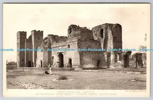 R772774 Kirby Muxloe Castle Gatehouse and West Tower From Courtyard H M Office o