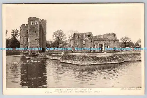 R772775 Kirby Muxloe Castle Blick von der südlichen Ecke des Grabens H M Office of Works R