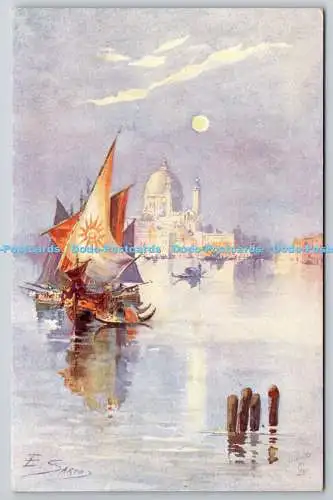 R771553 Glorious Venice Tuck Oilette Series II No 2387 E Sartoi