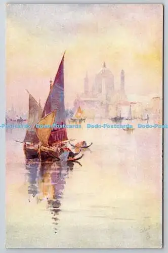 R771554 Glorious Venice Tuck Oilette Series II No 2387 E Sartoi