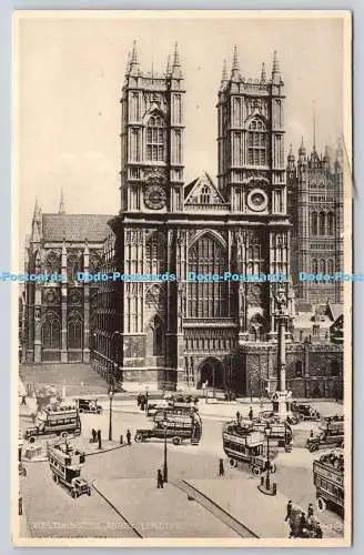 R771555 London Westminster Abbey Valentine Bromotype Serie