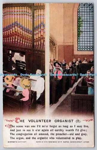 R771608 The Volunteer Organist Bamforth Holmfirth England New York Songs Series