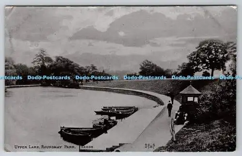 R772861 Leeds Roundhay Park Upper Lake Delittle Fenwick York The D F Series 1905